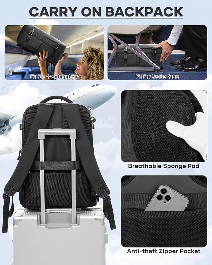 coofay Vacuum Backpack Travel - Image 7