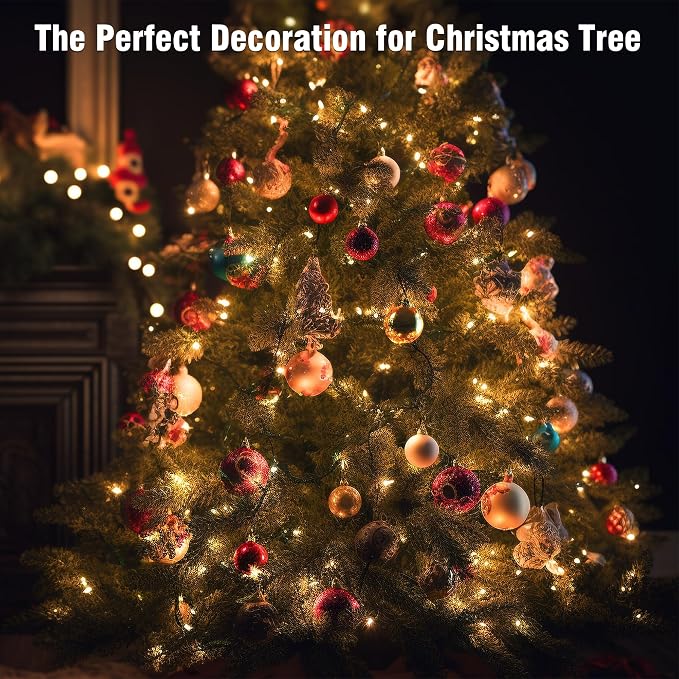 ASENEK Outdoor String Lights 99FT 300 LED Connectable 8 Modes - Image 4
