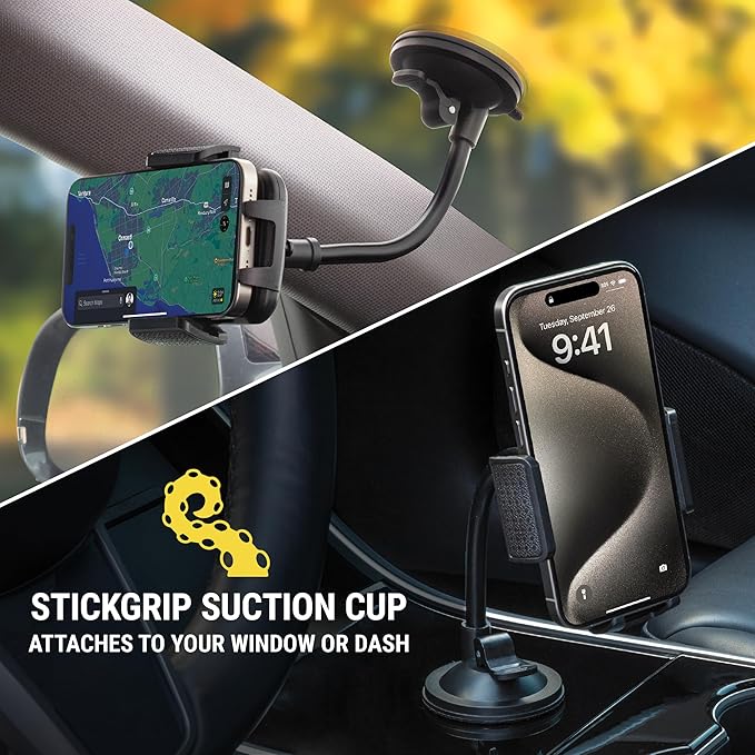 Scosche 4-in-1 Universal Suction Cup Cell Phone Holder - Image 4