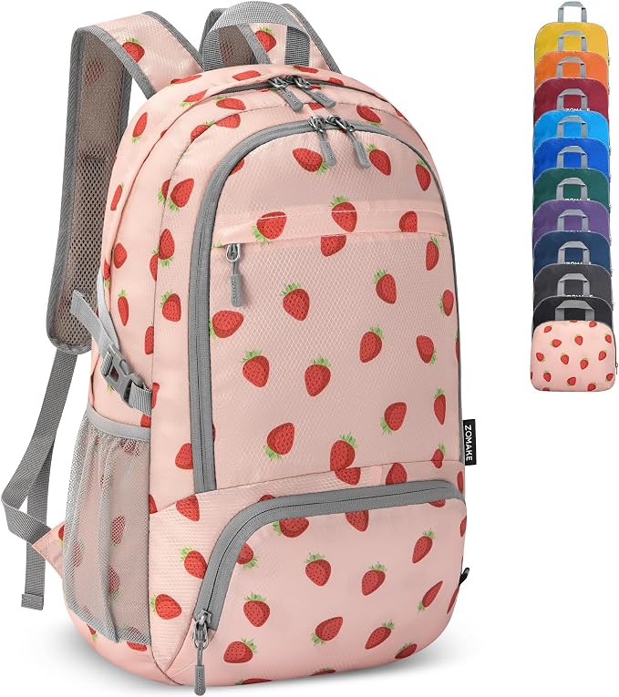 ZOMAKE Lightweight Packable Backpack 30L, Foldable Hiking Backpacks Water by ZOMAKE