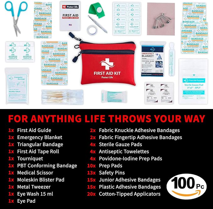 Protect Life First Aid Kit, Travel First Aid Kit - Image 3