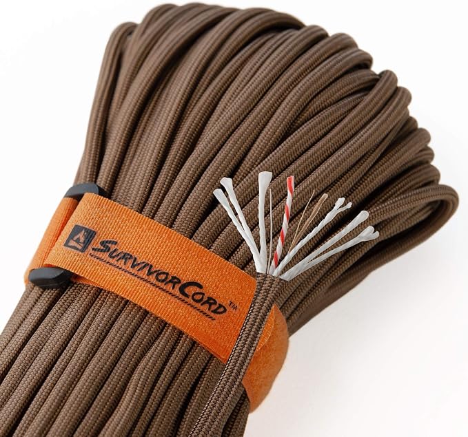 TITAN Survival Patented Paracord 550 - 25ft by SurvivorCord