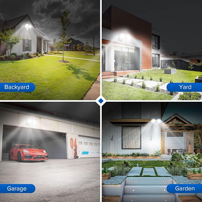 SANSI 36W 3600LM Motion Sensor Outdoor Lights, 000 Hrs Lifespan LED Flood Light - Image 9