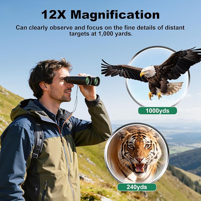 Leacco 10x25 Compact Binoculars - Image 4