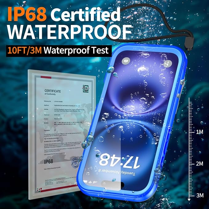 Cozycase for iPhone 16 Pro Case Waterproof - Image 3