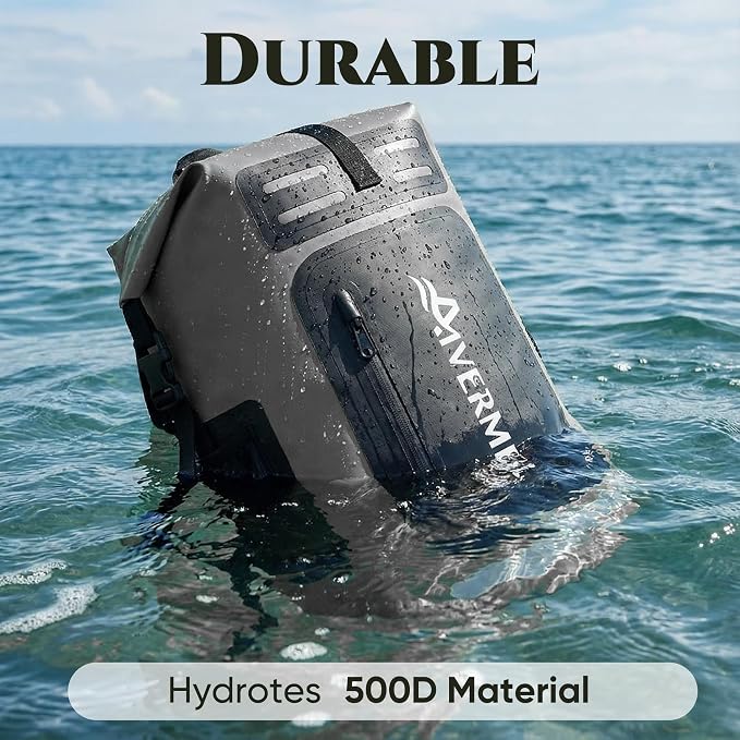 Waterproof Dry Bag with Waterproof Phone Case and small waterproof Bag Grey - Image 7