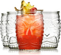 Libbey 4 Piece Modern Bar-Tiki Double Old Fashioned Glass Set, One Size by Libbey