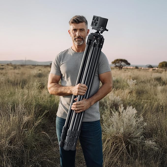 FANAUE Aluminum Alloy Tripod - Image 3