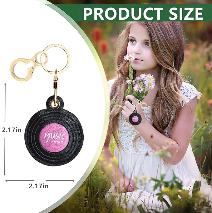 Leather Keychain Holder Case Compatible - Image 2
