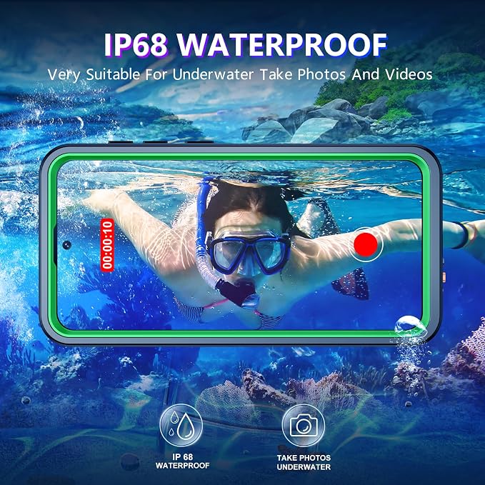 Temdan Designed for Samsung Galaxy S26 Plus Case Waterproof, Built-in Lens & - Image 3