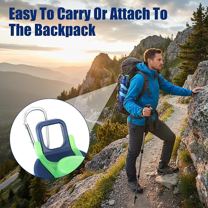 5 Pcs Collapsible Water Bottles, 16 oz Portable Foldable Water Bottle - Image 5