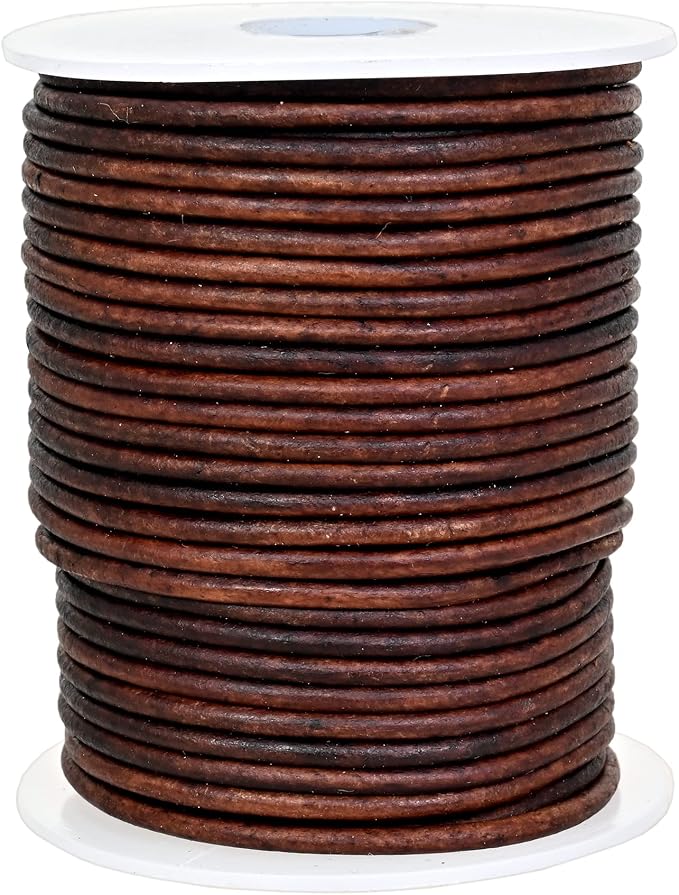 GENIQUE Real/Genuine Round Leather Cord - Image 2