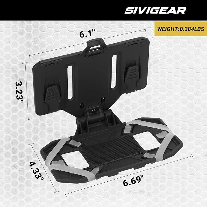 Tactical Molle Phone Holder for Plate Carrier Vest, Quick Release & Adjustable - Image 5