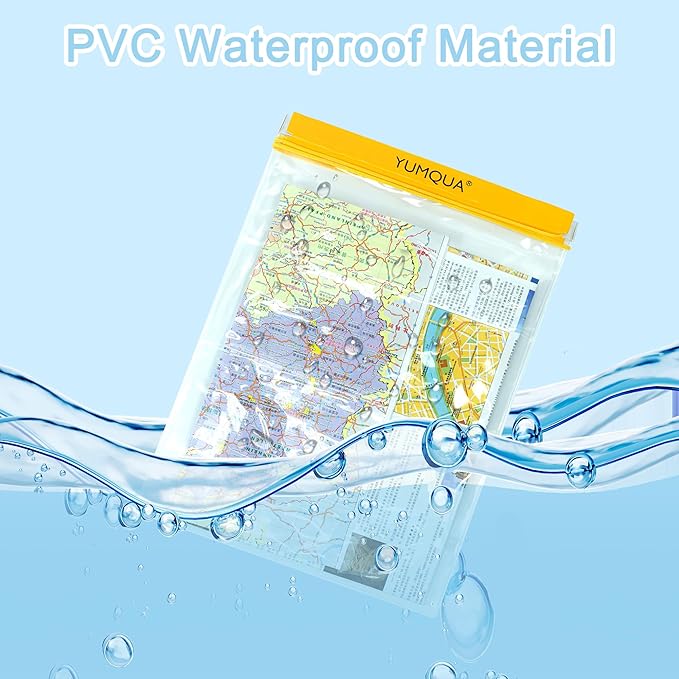 YUMQUA Waterproof Bags Large Size 3 Pack, fits Kayaking Boating Hiking Water - Image 2