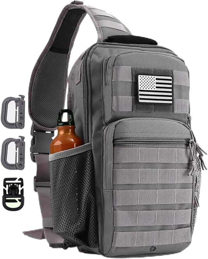 Rover Sling Pack Tactical Shoulder Sling Bag Backpack by HannibalTactical