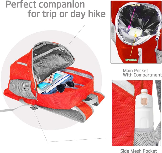 35L Foldable Waterproof Backpack - Image 3