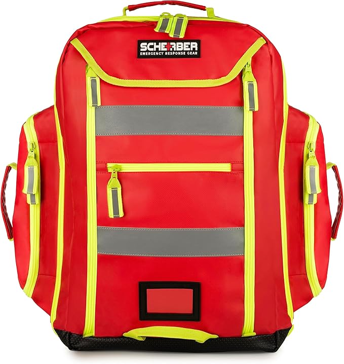 Scherber Fully-Stocked Premium First Responder Backpack | EMT/EMS Medic Trauma - Image 2