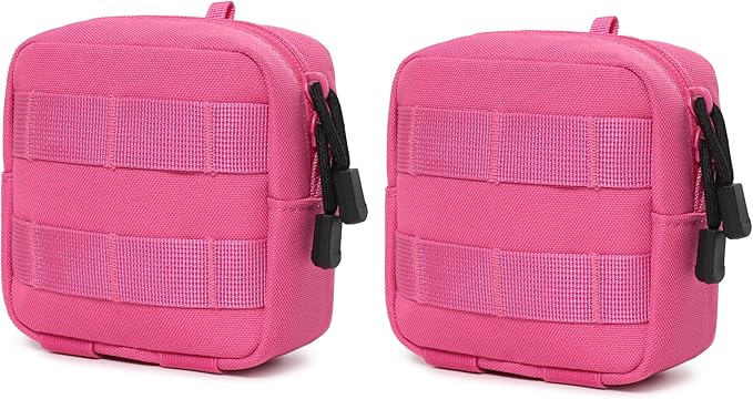2 Pack Mini Tactical Molle Compact Ammo Pouch by Katadem
