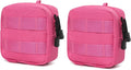2 Pack Mini Tactical Molle Compact Ammo Pouch by Katadem