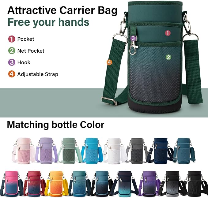 DYSANKY Insulated Water Bottle | Thickened Stainless Steel Vacuum Metal | - Image 4