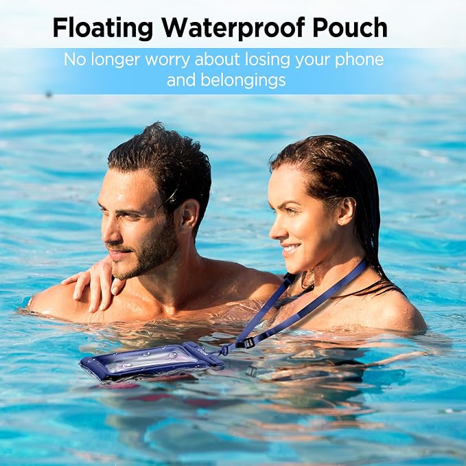 CACOE Universal Waterproof Phone case 2 Pcs-Up to 7.0", Phone Pouch - Image 5