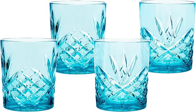 Godinger Acrylic Whiskey Glasses, Shatterproof and Reusable Whiskey Glass - Image 2