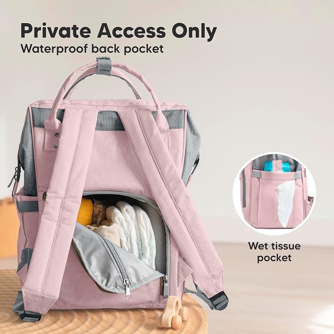 KeaBabies Baby Diaper Bag Backpack - Image 5