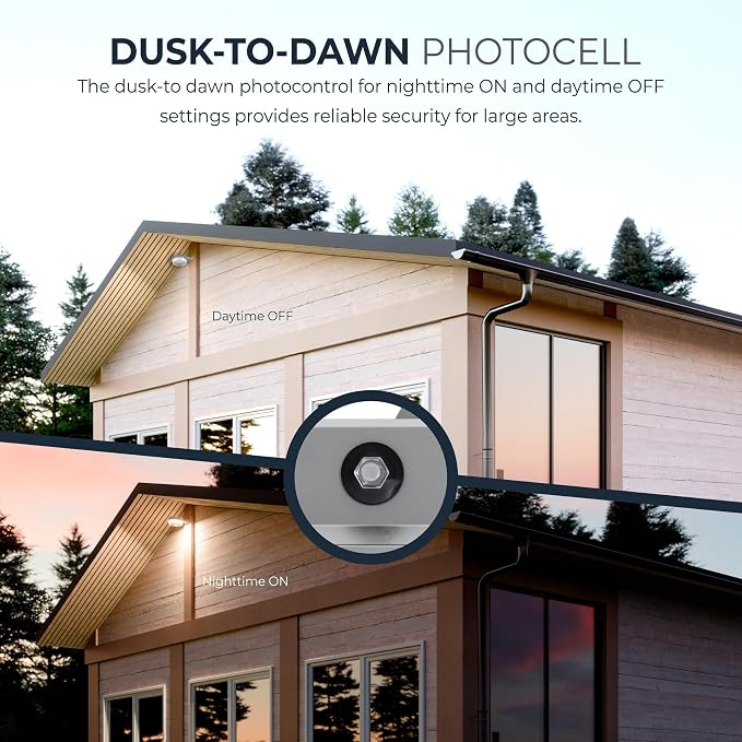 HALO ALB Outdoor Dusk-to-Dawn LED Security Area Light - Image 4