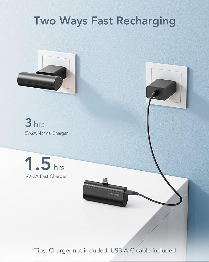 charmast Portable Charger USB C - Image 9
