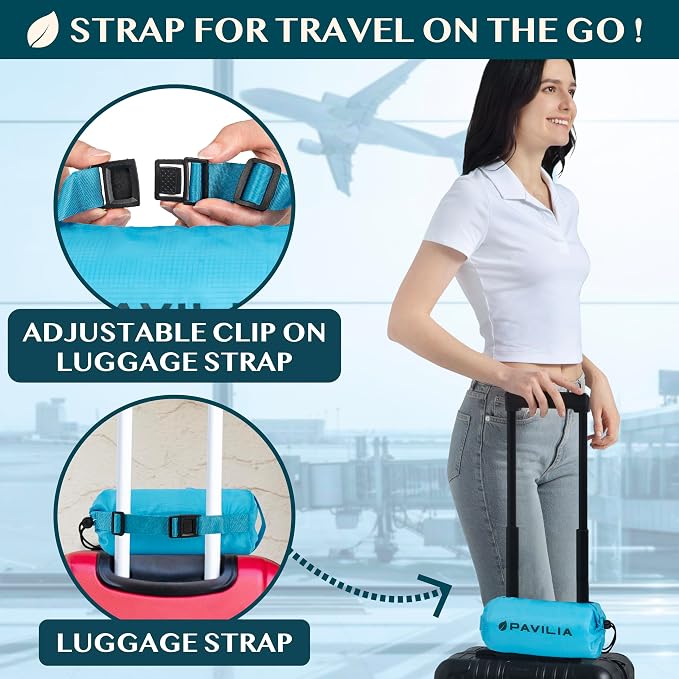 PAVILIA Travel Blanket Airplane Compact - Image 3
