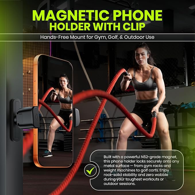 Magnetic Phone Holder for Gym - Image 2