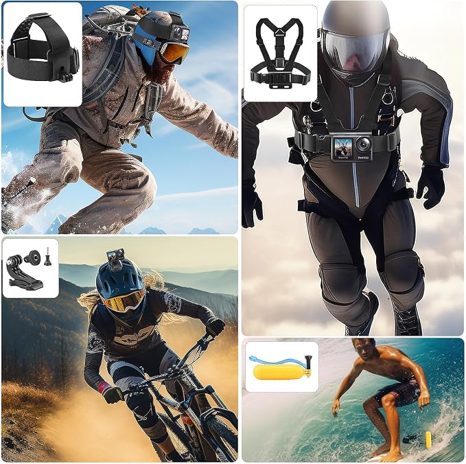 Action Camera Accessories Kit - Image 2