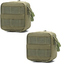 2 Pack Mini Tactical Molle Compact Ammo Pouch by Katadem