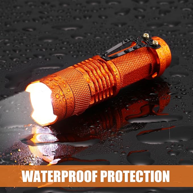 Fumete 20 Pieces LED Flashlight Mini 3 Mode Tactical Torch Small Water - Image 5