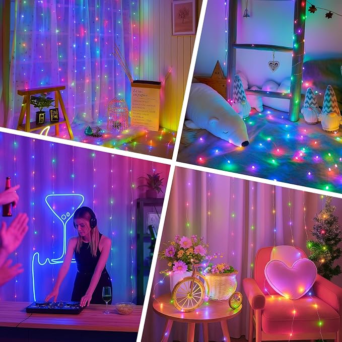 Lakumu 32FT Fairy Lights Battery Operated String Lights, Rechargeable Twinkle - Image 7