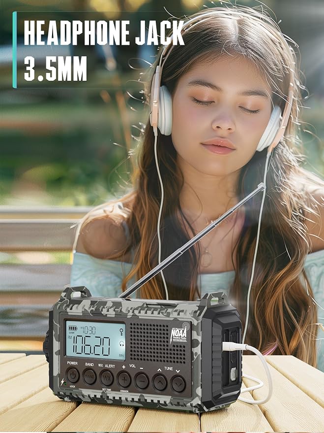 Hand Crank Solar Emergency Radio - Image 7