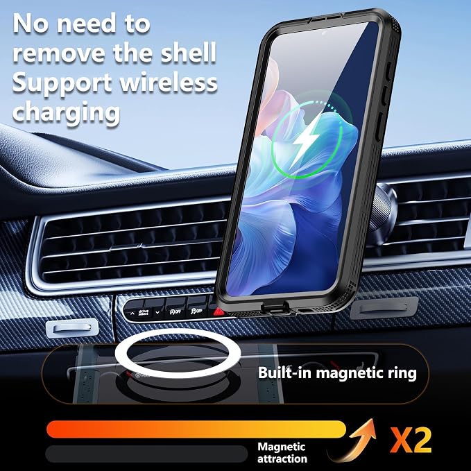 for Samsung Galaxy S26 Plus Case, Rugged Full Body Underwater Protective Cover - Image 5