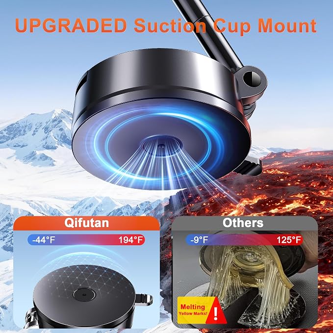 Qifutan for MagSafe Dash Mounted Holders Phone Holders for Your Car Phone Mount - Image 4