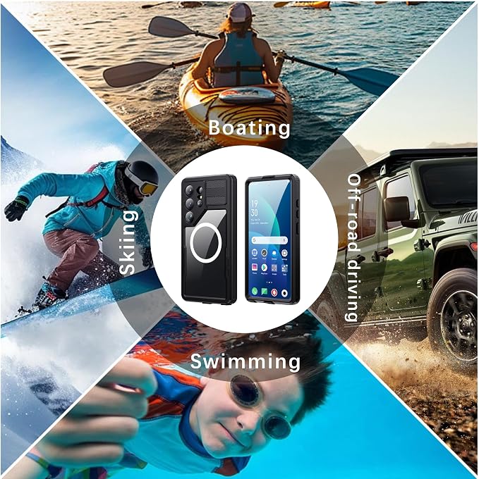 for Samsung Galaxy S26 Ultra Case, Rugged Full Body Underwater Protective Cover - Image 7