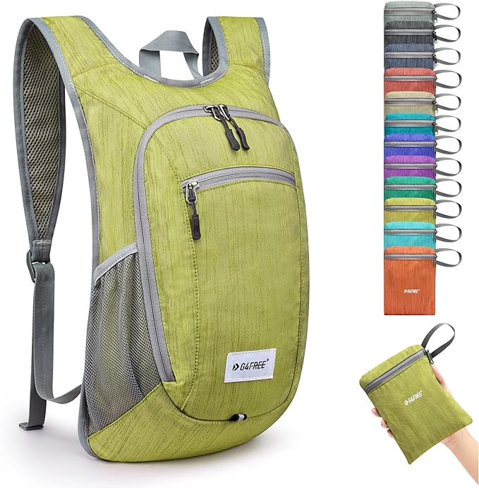 G4Free 10L/15L Hiking Backpack Lightweight Packable Hiking Daypack Small Travel by G4Free