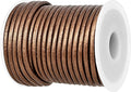 GENIQUE Real/Genuine Round Leather String Cord by GENIQUE