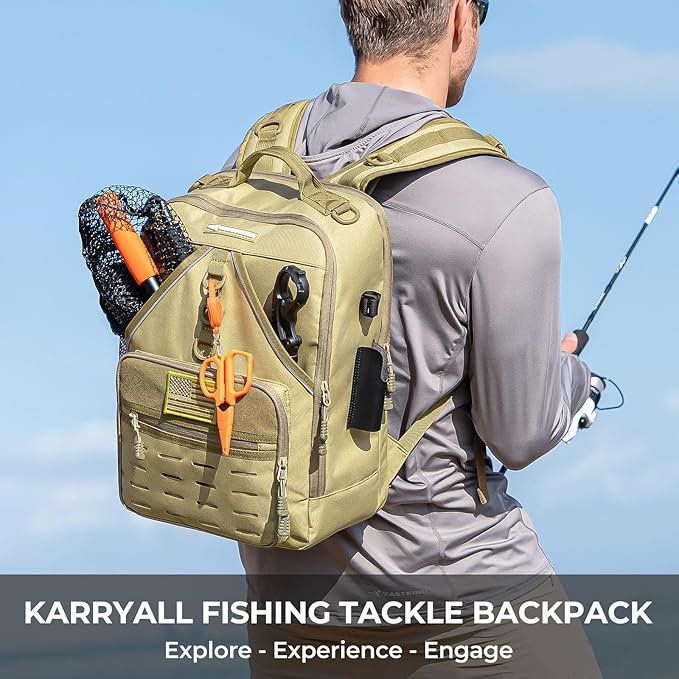KastKing KarryAll Fishing Tackle Backpack - Image 2