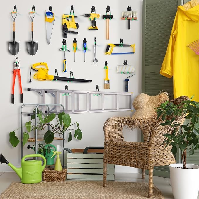 Garage Hooks, Heavy Wall Mount Duty Hooks - Image 7