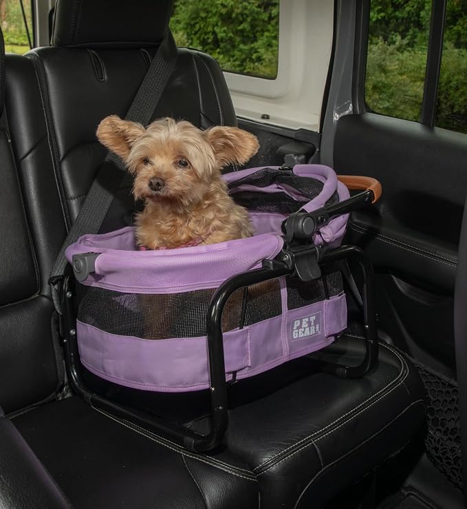 Pet Gear No-Zip View 360 Ultra Lite Pet Safety Carrier & Car Seat - Image 3