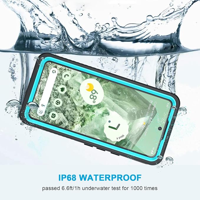 Lanhiem Pixel 8 Case, IP68 Waterproof Dustproof Case - Image 3