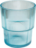 Fine Ribbed Acrylic Drinking Glass by Unknown
