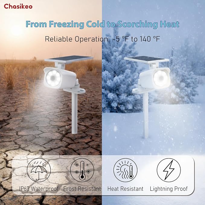 Solar Motion Light Outdoor, Solar Spotlight - Image 5