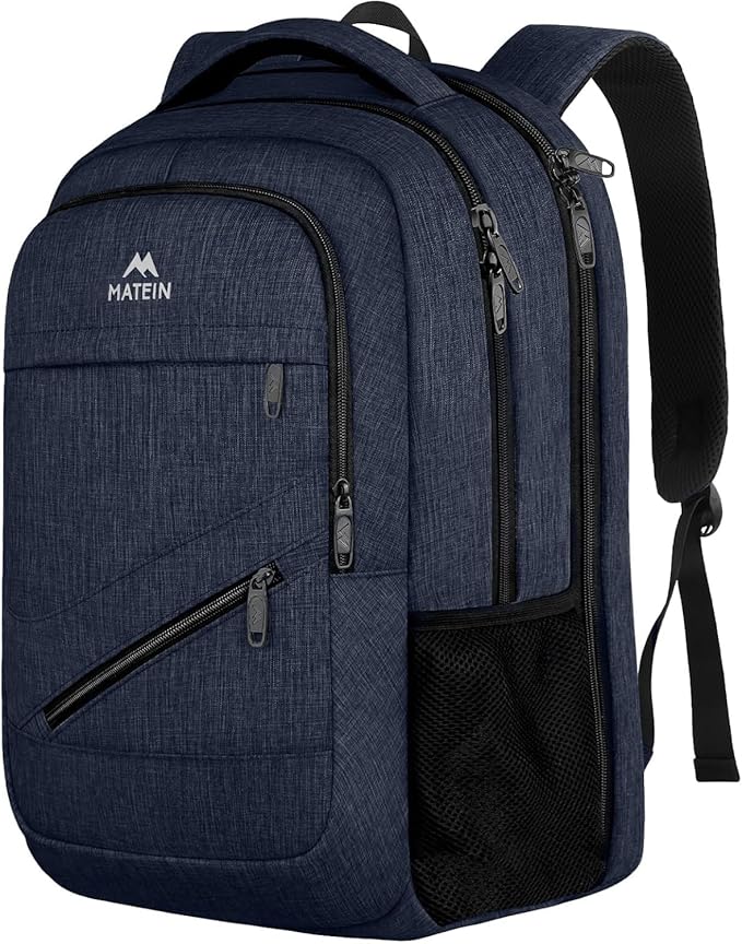 MATEIN 17 Inch Laptop Backpack, Large Work Backpack Travel Carry On TSA Approved by MATEIN
