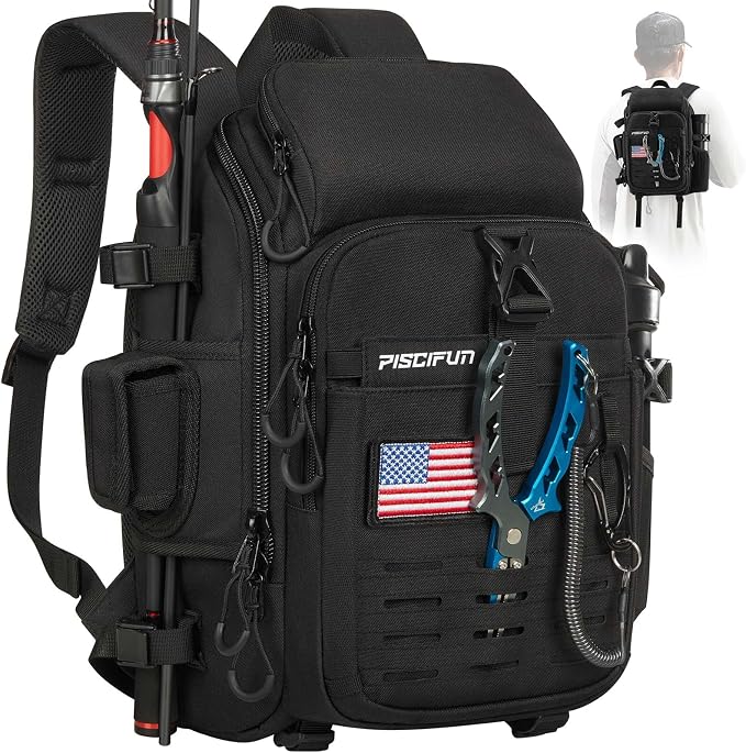 Piscifun Fishing Tackle Backpack by Piscifun