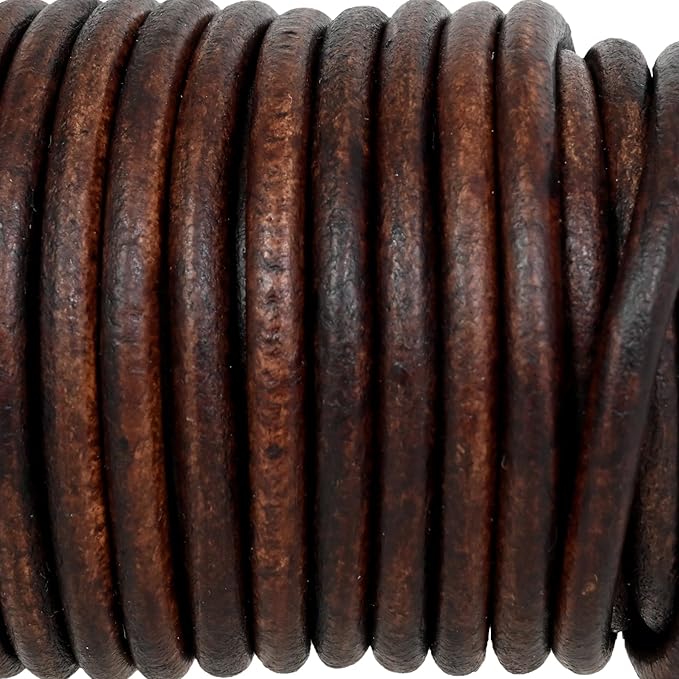 GENIQUE Real/Genuine Round Leather String Cord - Image 3